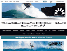 Tablet Screenshot of bodyboardking.com